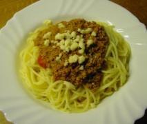 spaghetti bolonese