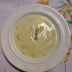 spargelcremesuppe aus spargelresten