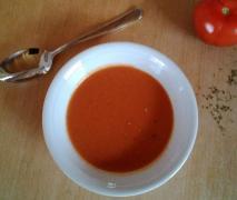 tomatensuppe aus frischen tomaten