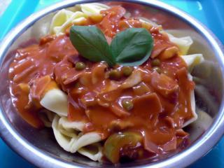 tortellini mit tomaten schinken sauce