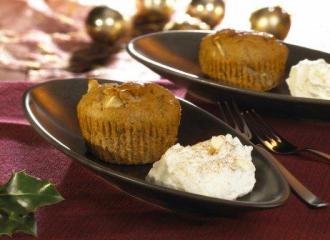 weihnachts muffins mit karamell sahne