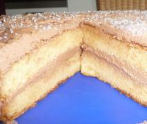 yogurette torte mit vanilleboden