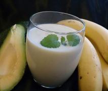 bananen avocado shake
