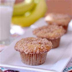 bananen streusel muffins