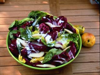 birnen radicchio salat