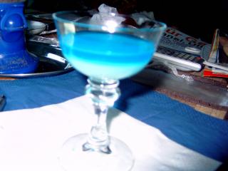 blau weißer schalke cocktail
