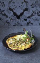 champignon omelett