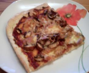 champignon thunfisch pizza