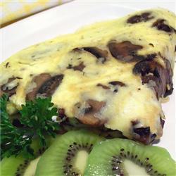 champignons omelette