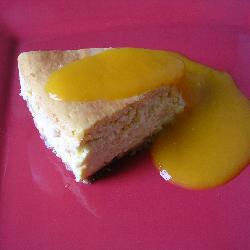 cheesecake mit mango