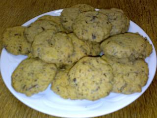 chocolate chip cookies mit erdnussbutter
