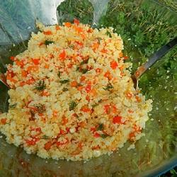 couscous salat mit orangendressing