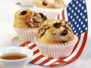 cranberry walnuss muffins mit ahornsirup