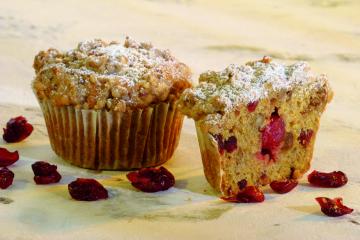 cranberry walnuss muffins