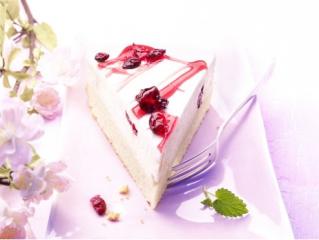 cranberry zitronensahne torte