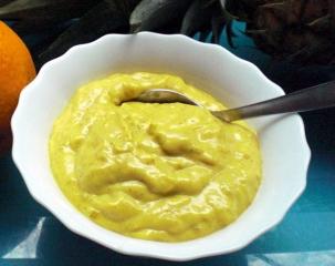 curry quark mit banane