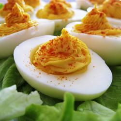 einfache gefüllte eier deviled eggs