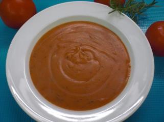 einfache tomatencremesuppe