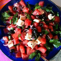 einfacher griechischer salat