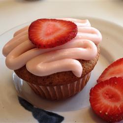 erdbeer cupcakes