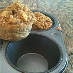 fettarme apfel kleie muffins