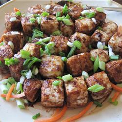 frittierter tofu