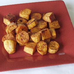 gebackene süßkartoffeln