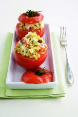 gefüllte couscous tomaten