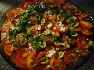griechischer tomatensalat