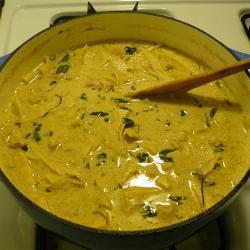 grünes thai curry