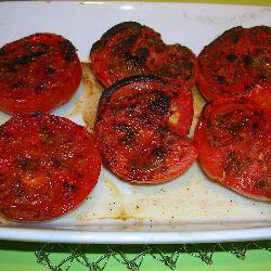 indische gegrillte tomaten