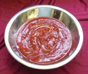 kaltgerührte tomaten paprika sauce