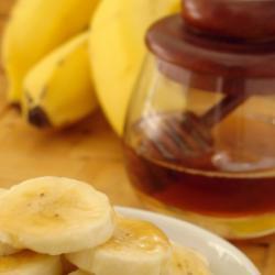 karamellisierte bananen mit honig und rum