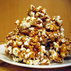 karamellisiertes popcorn