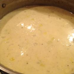 kartoffel lauch suppe mit riesling