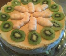 kiwi sahne torte