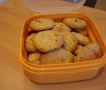 kokos cranberry cookies