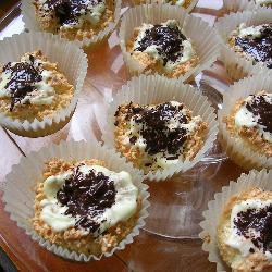 kokosmakronen cupcakes