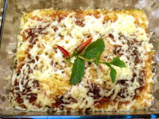 lasagne mit schafskäse und lammhackfleisch