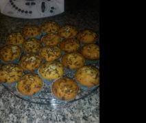 leckere muffins mit schokostreusel
