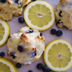 lemon blueberry scones