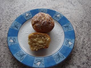 marzipan mandel muffins