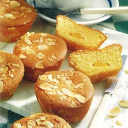 marzipan orangen muffins
