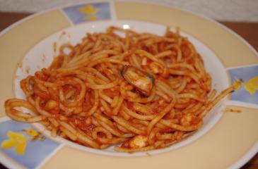 meeresfrüchte spaghetti