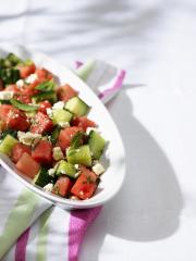 melonen gurken salat