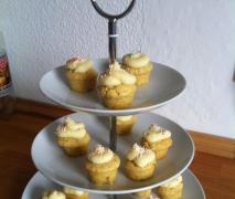 mini vanille cupcakes