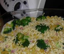 nudelauflauf mit schinken und broccoli