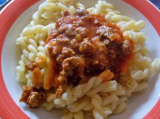nudeln mit bolognese sauce