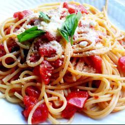 pasta al pomodoro spaghetti mit tomatensoße