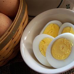 perfekt hartgekochte eier